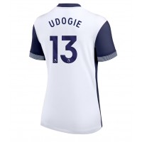 Tottenham Hotspur Destiny Udogie #13 Fußballbekleidung Heimtrikot Damen 2024-25 Kurzarm